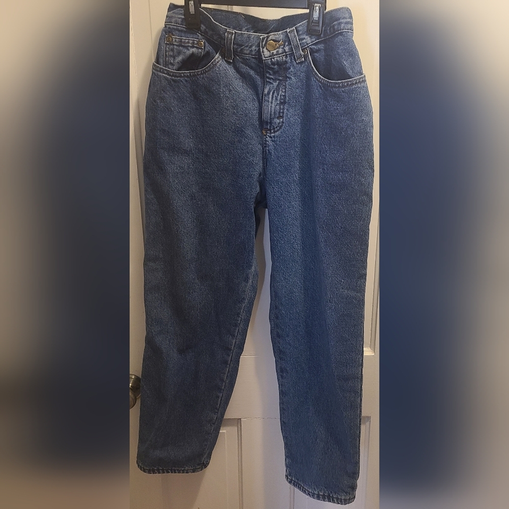 L.L. Bean Denim Blue Ankle Jeans